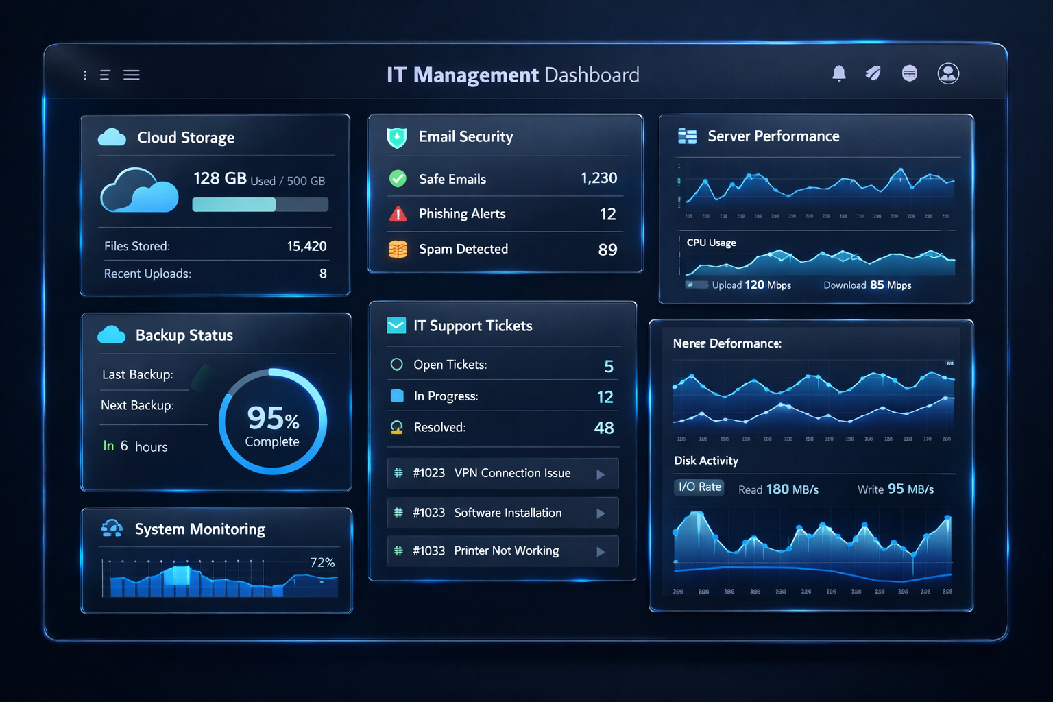 hero dashboard illustration